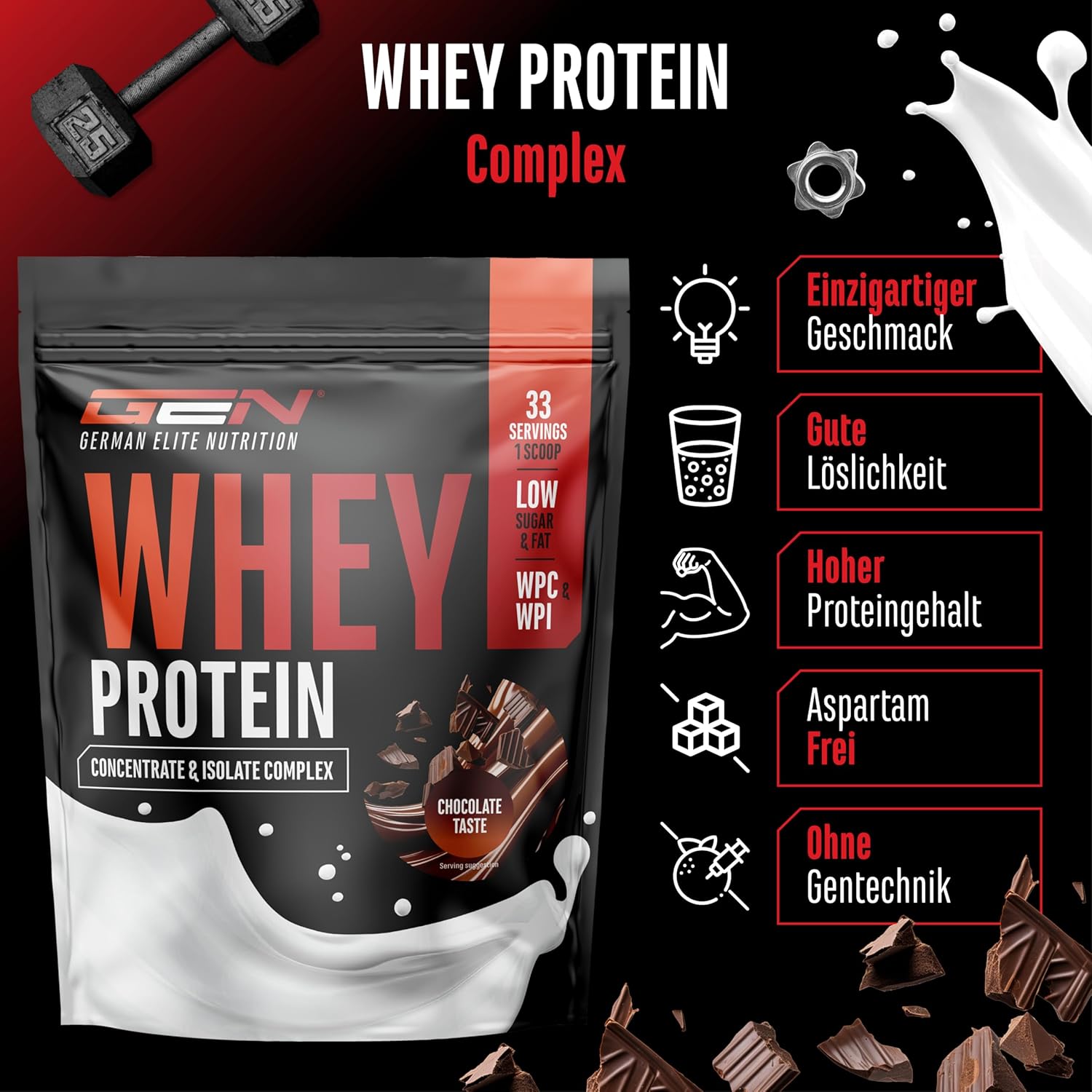 Whey Protein Komplex 1kg