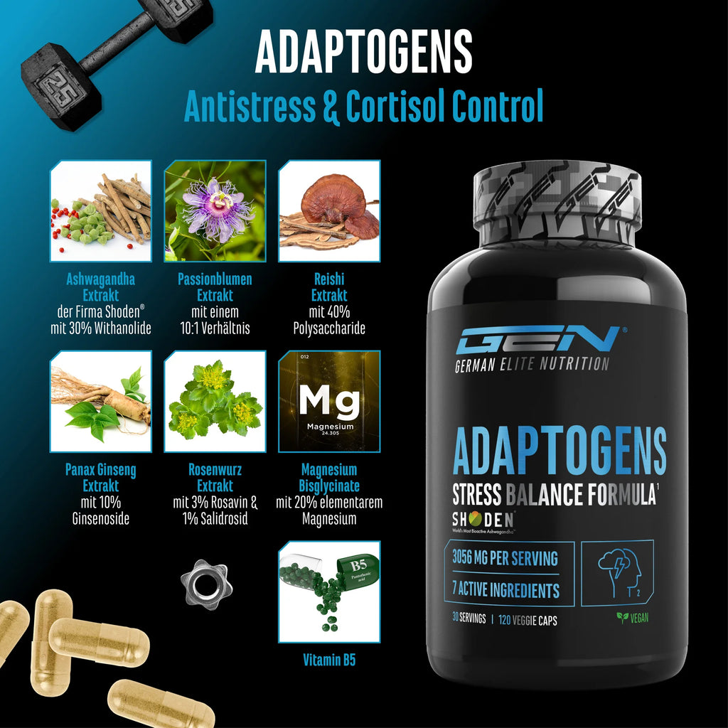 GEN Adaptogene 120 Kapseln