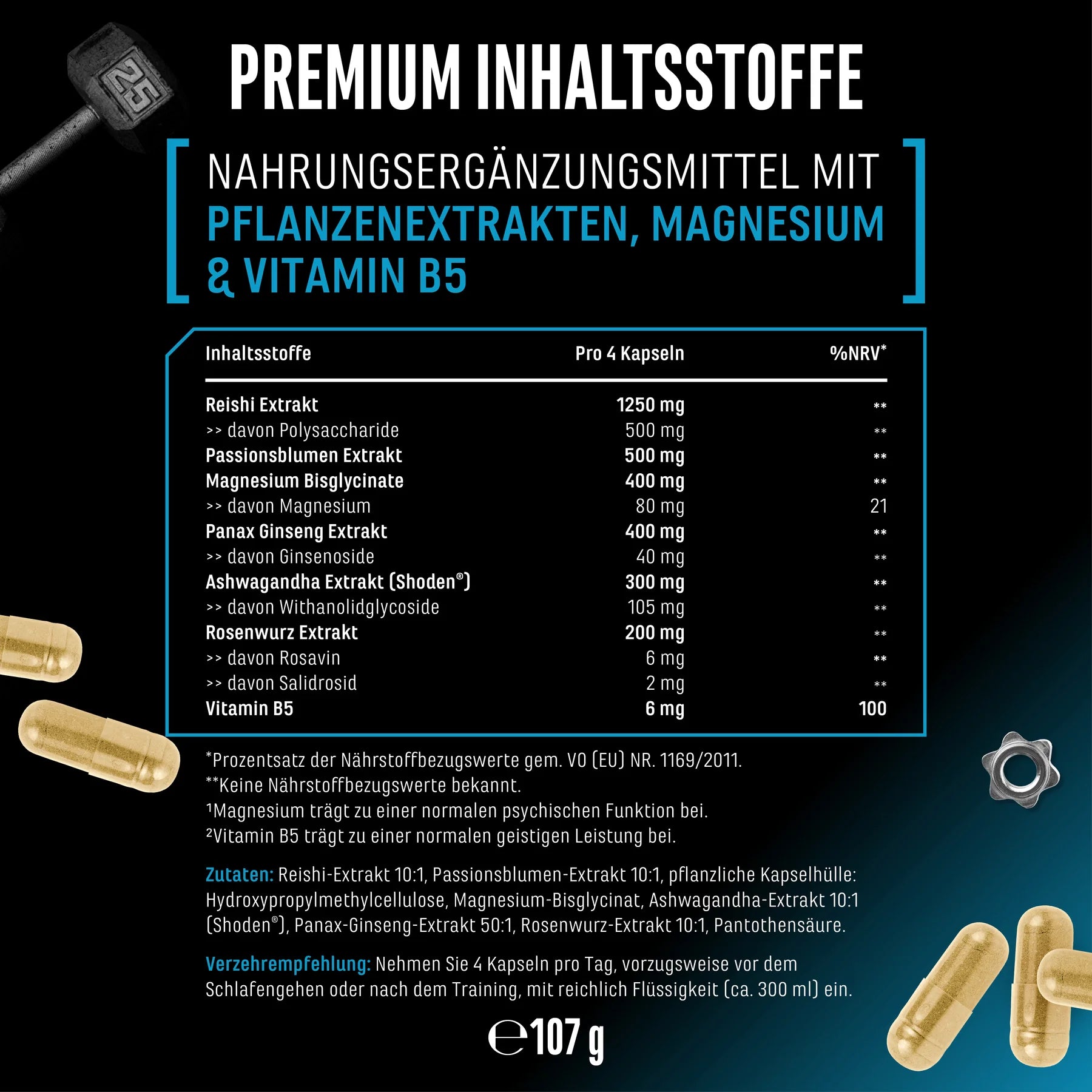 GEN Adaptogene 120 Kapseln