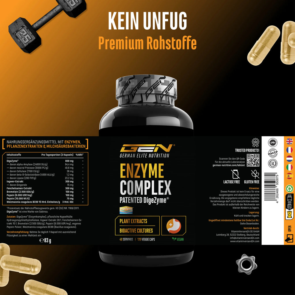 Enzym Komplex 120 Kapseln