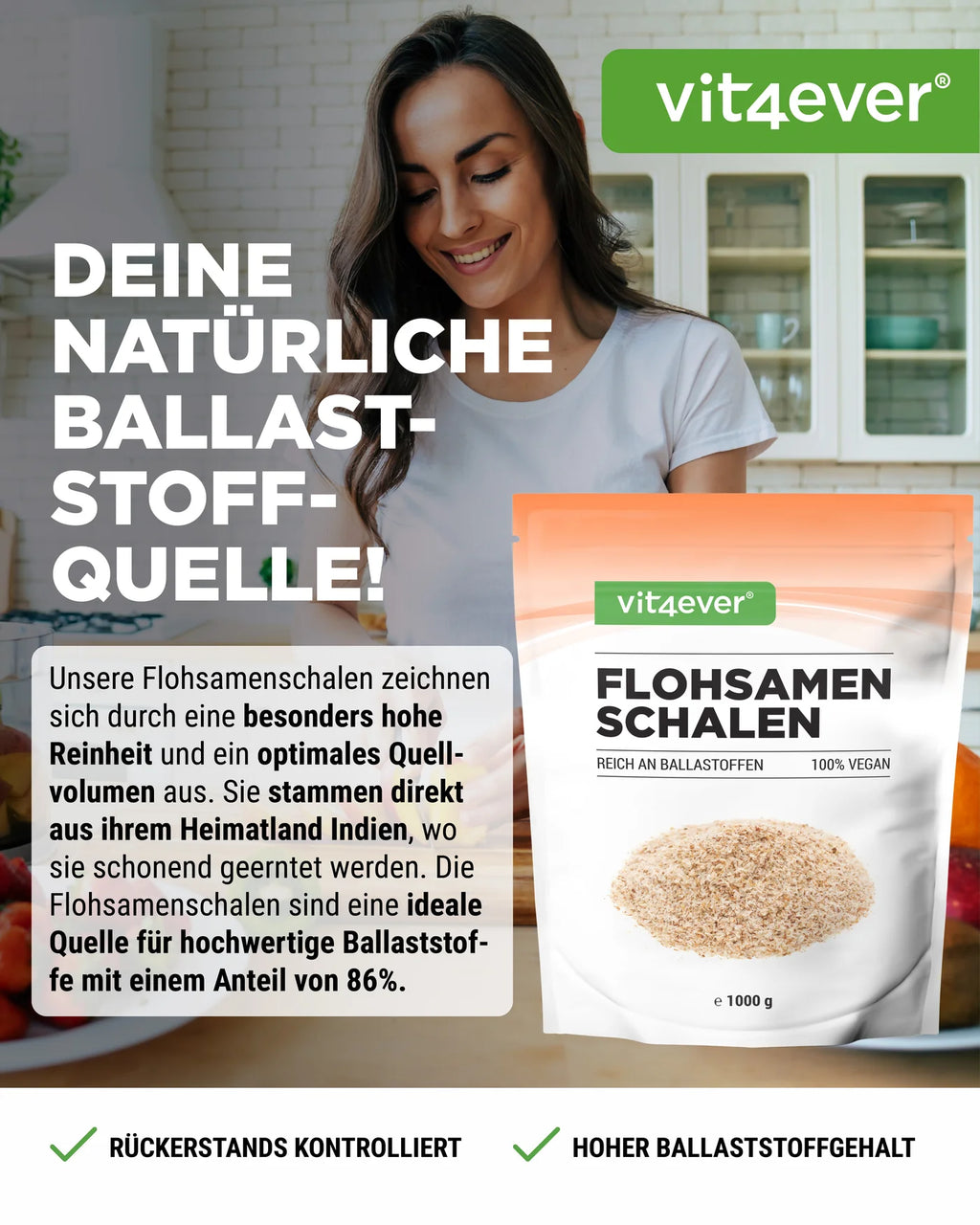 Flohsamenschalen 1kg
