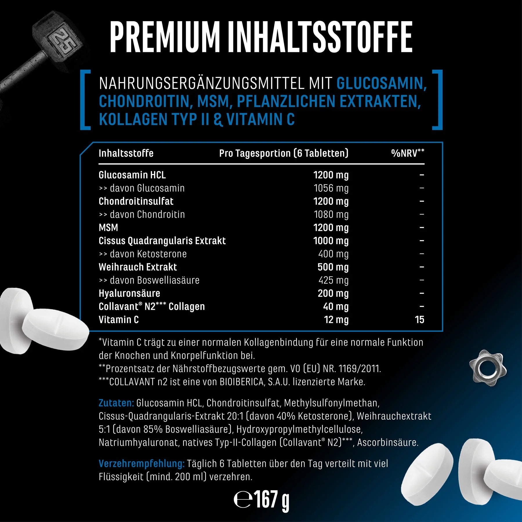 GEN Joint Essentials 180 Tabletten