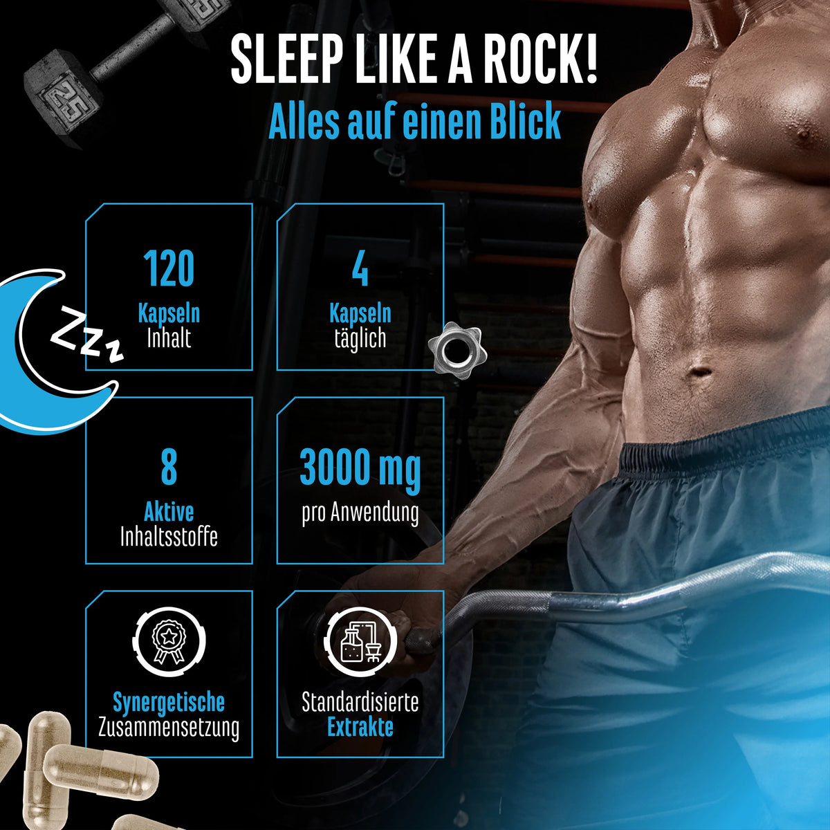 Knockout - Sleep & Recover Support 120 Kapseln