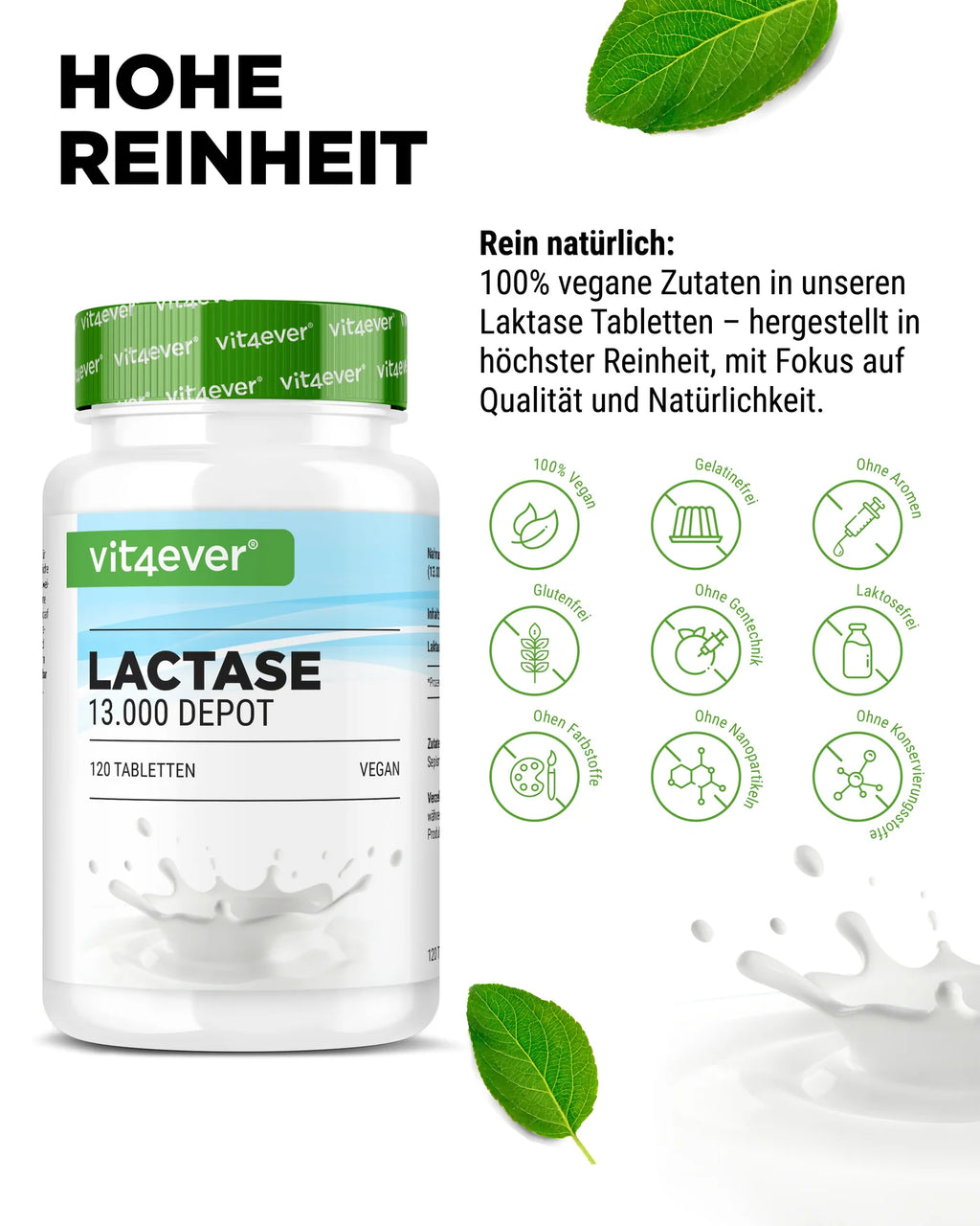 Laktase Depot 13.000 120 Tabletten