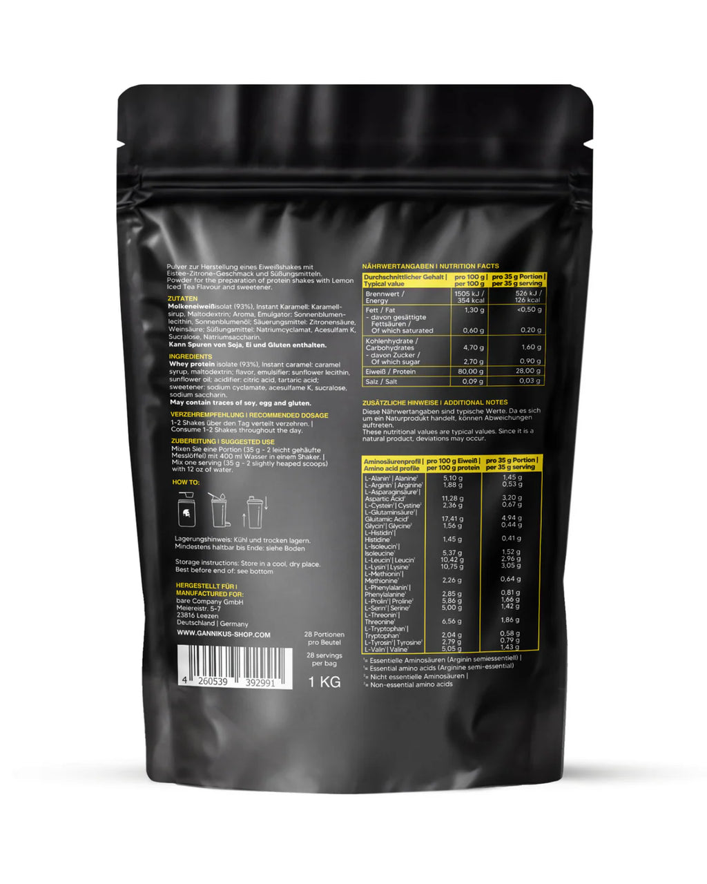 VERUM JUICE 1Kg