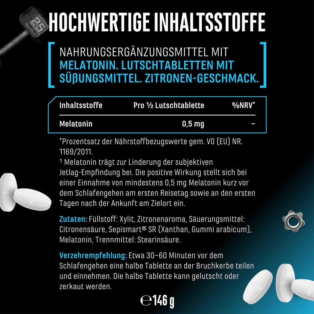 Melatonin Time Release 365 Lutschtabletten