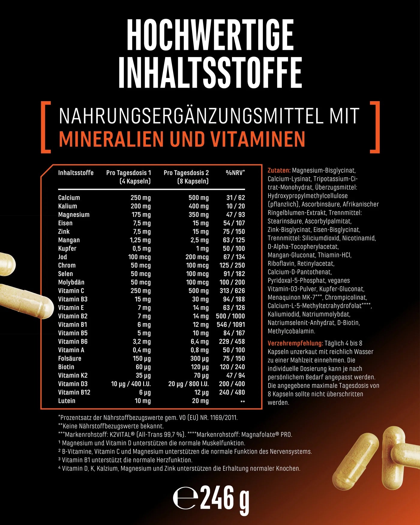 All in one 240 Kapseln