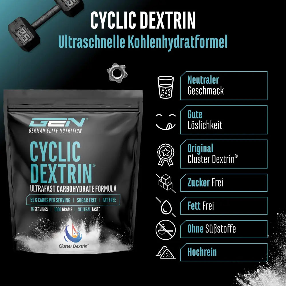 Cyclic - Cluster Dextrin  1Kg