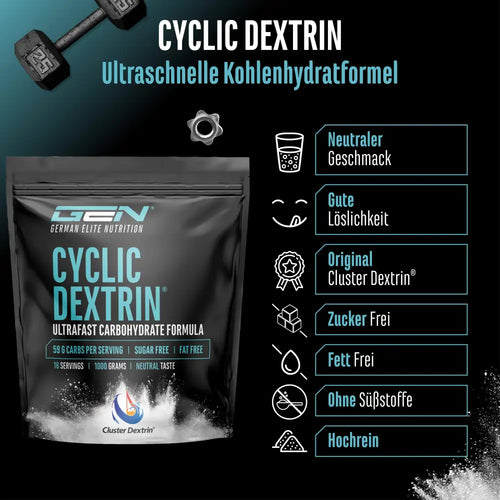 Cyclic - Cluster Dextrin  1Kg