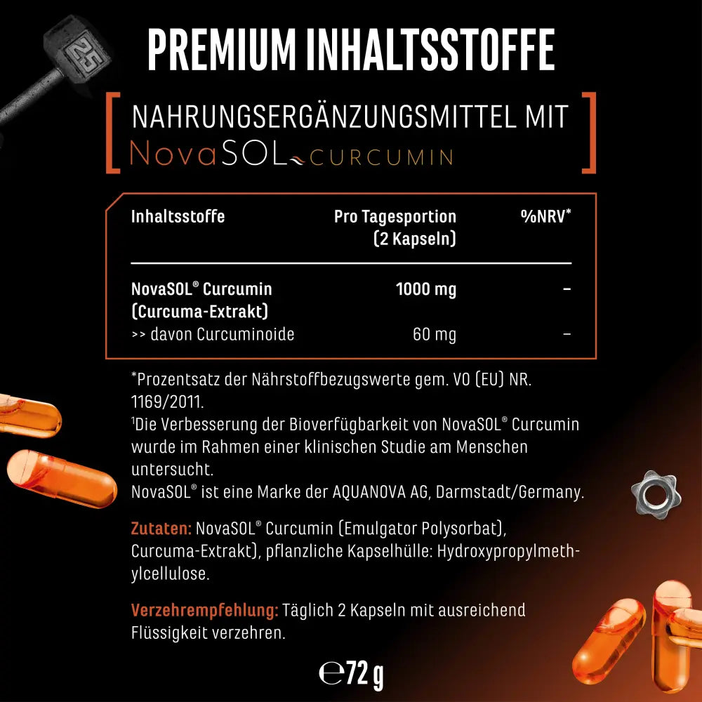 Curcuma NovaSol® 120 Kapseln