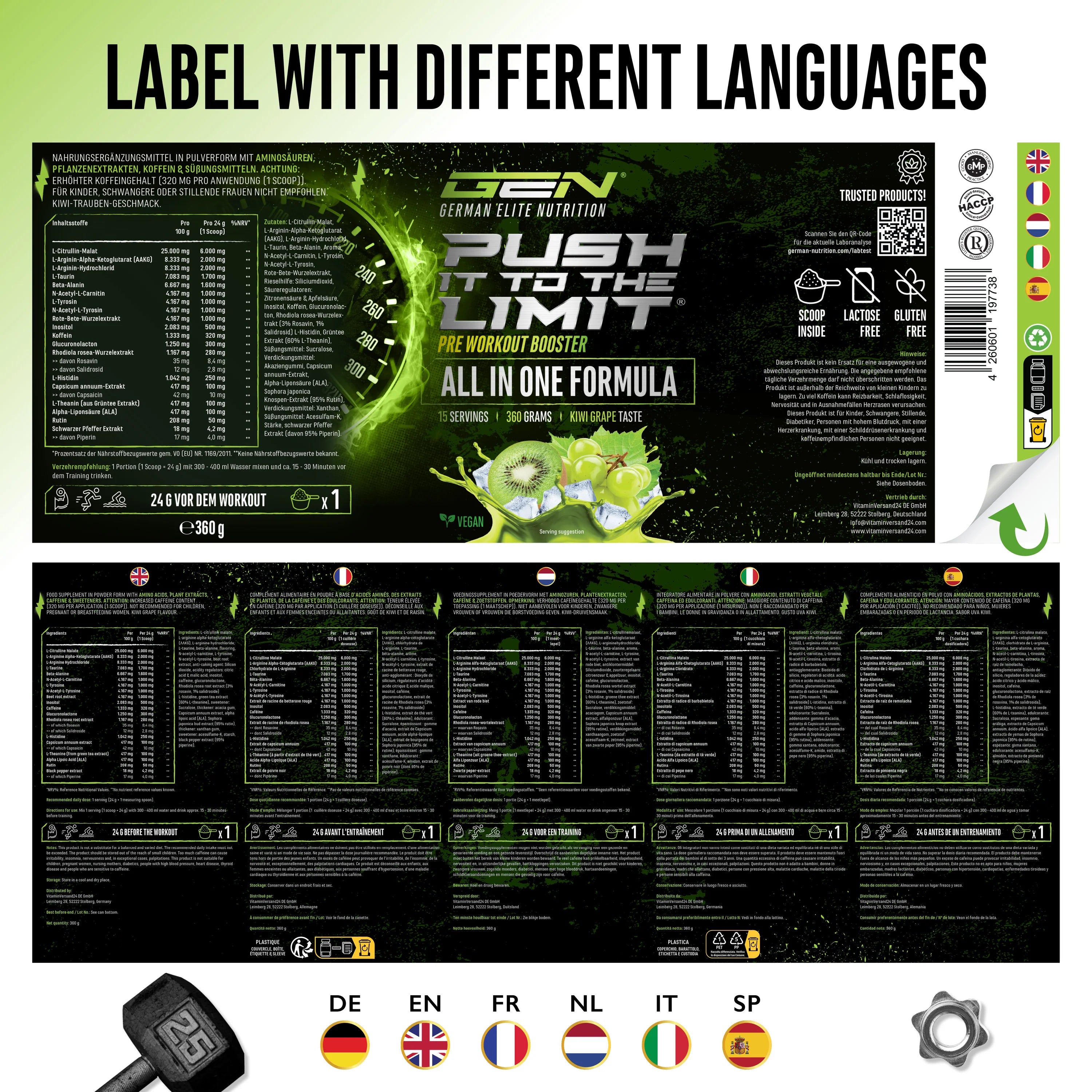 Push it to the Limit 360g