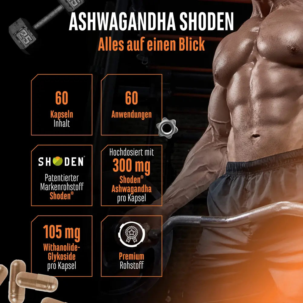 Ashwagandha Shoden 60 Kapseln