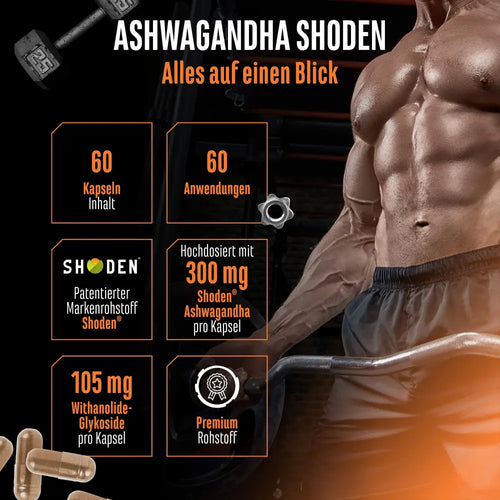 Ashwagandha Shoden 60 Kapseln