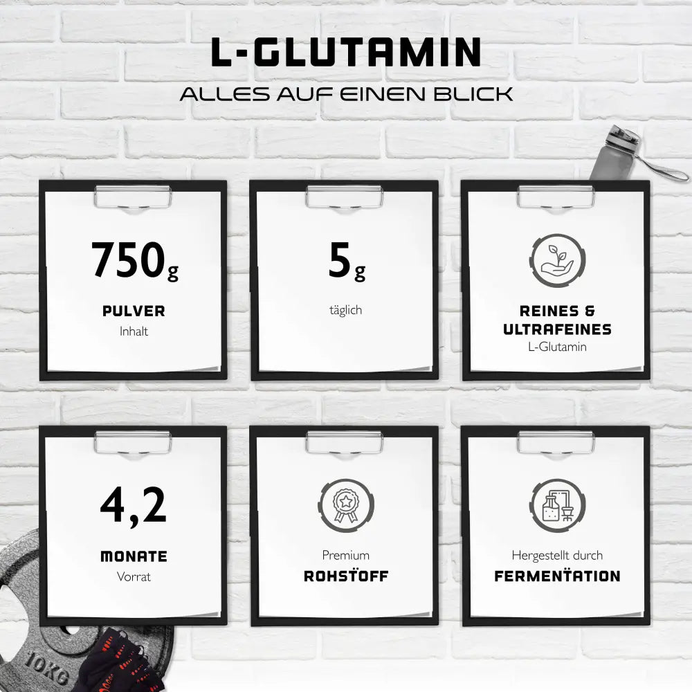 L-Glutamin Pure Powder 750 g