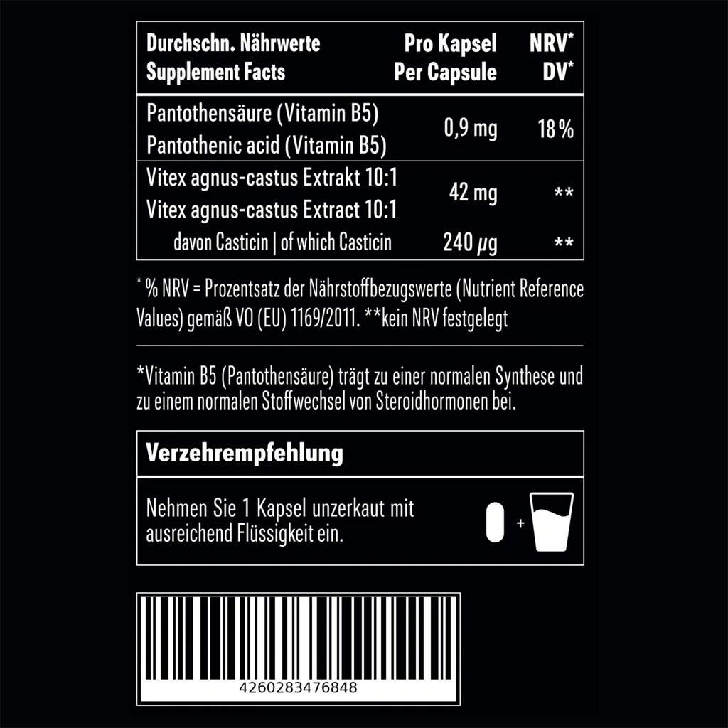 Mönchspfeffer 120 Kapseln