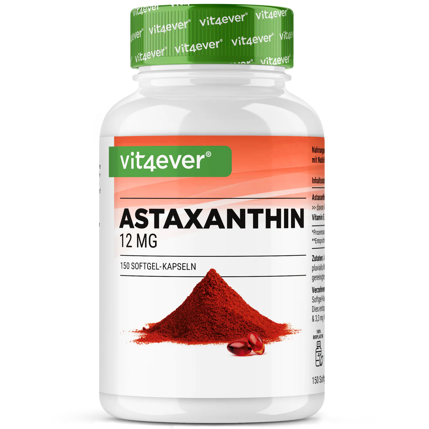 Astaxanthin 12 mg 150 Kapseln