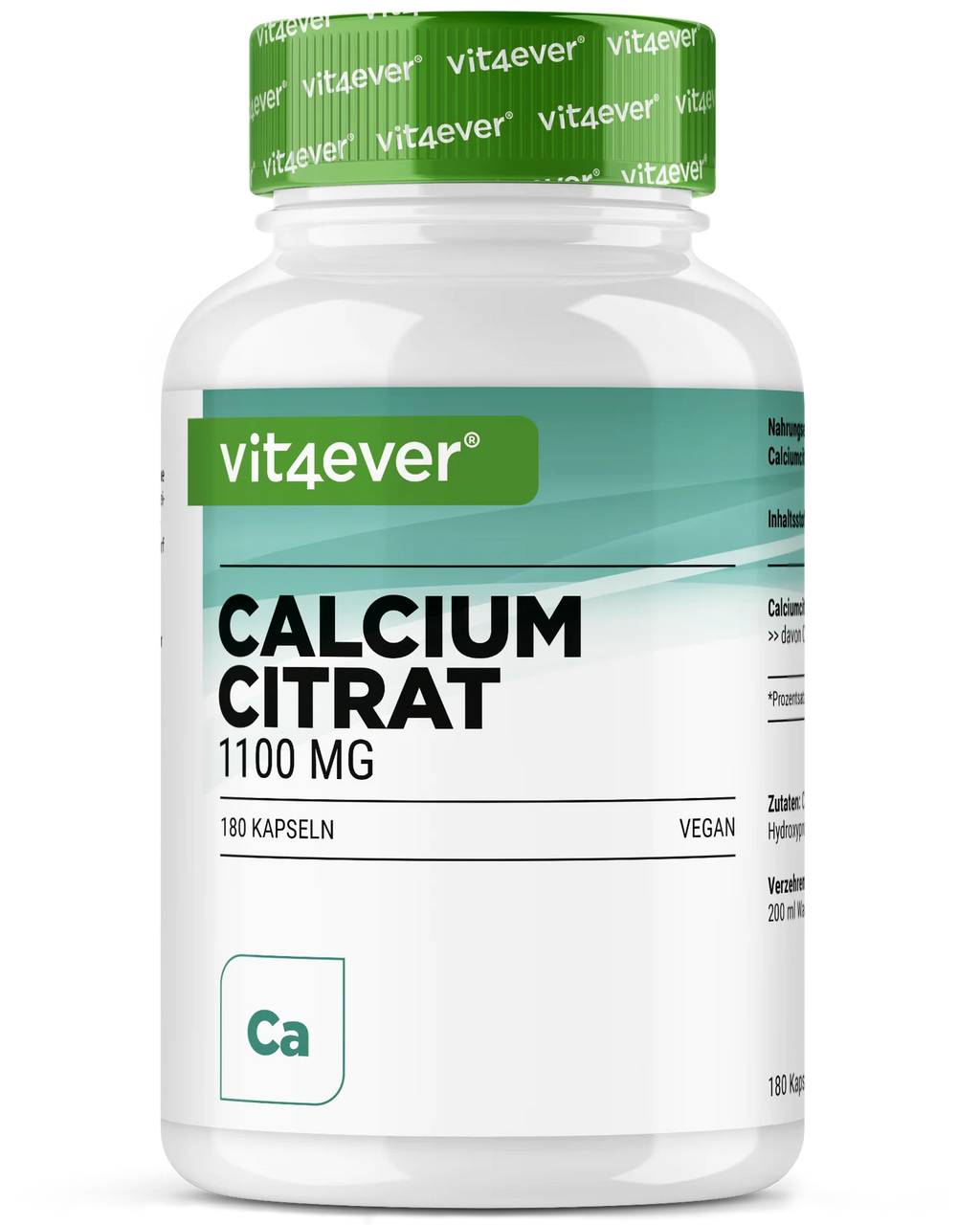 Calcium Citrat 180 Kapseln