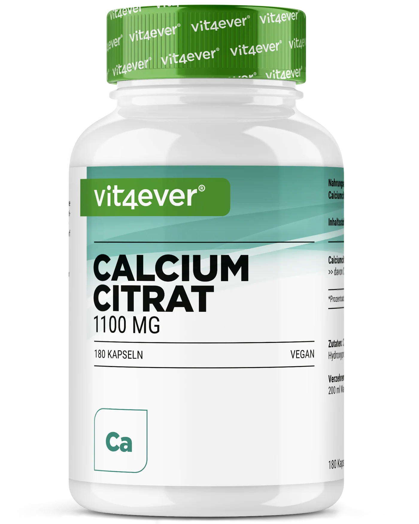 Calcium Citrat 180 Kapseln