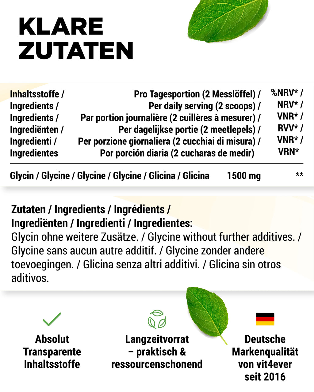 Glycin Pure 1 KG