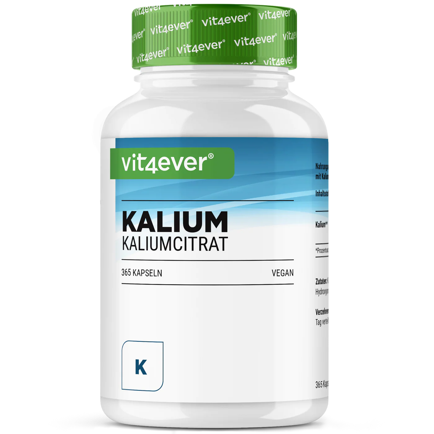 Kaliumcitrat 365 Kapseln