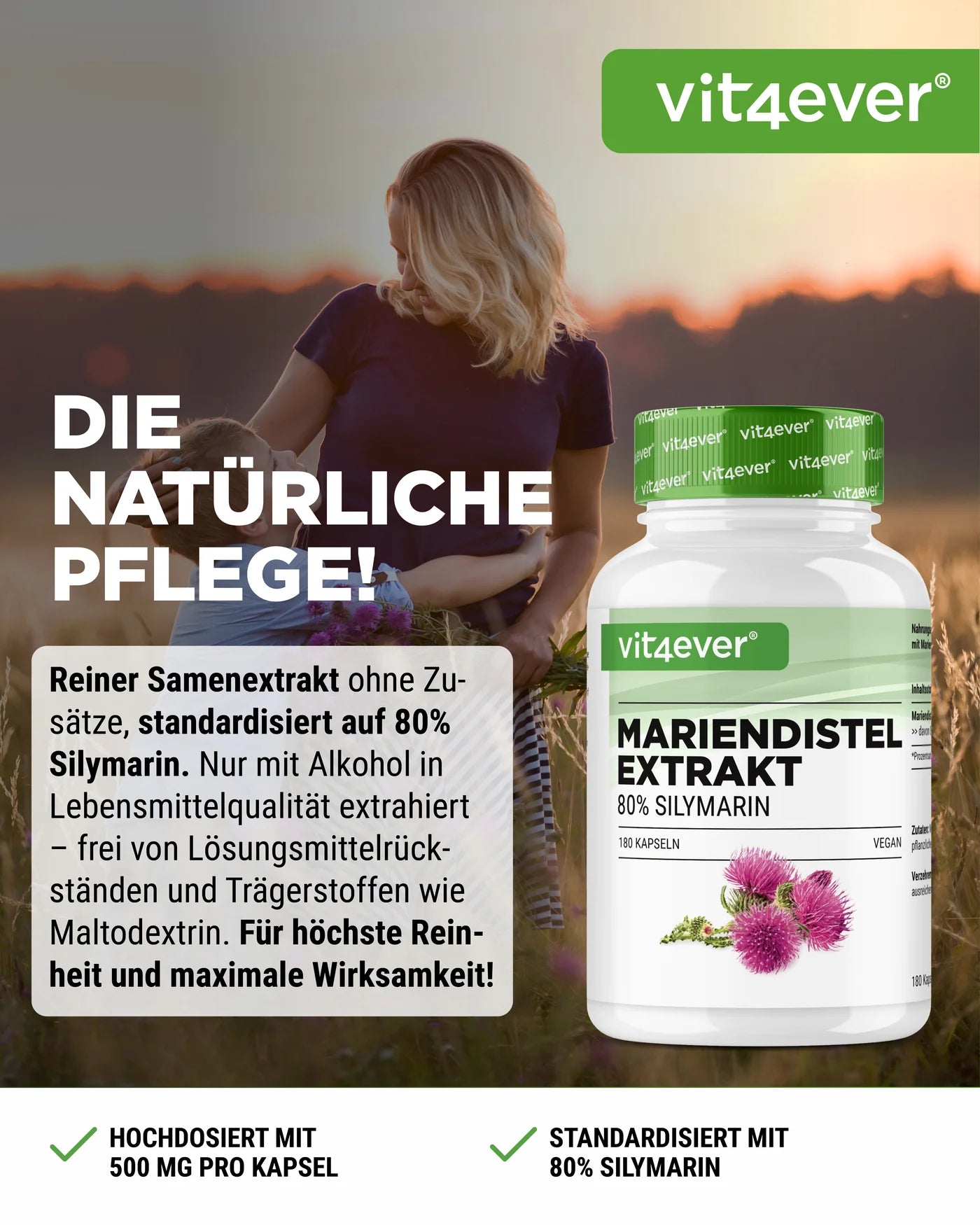 Mariendistel Extrakt 500mg