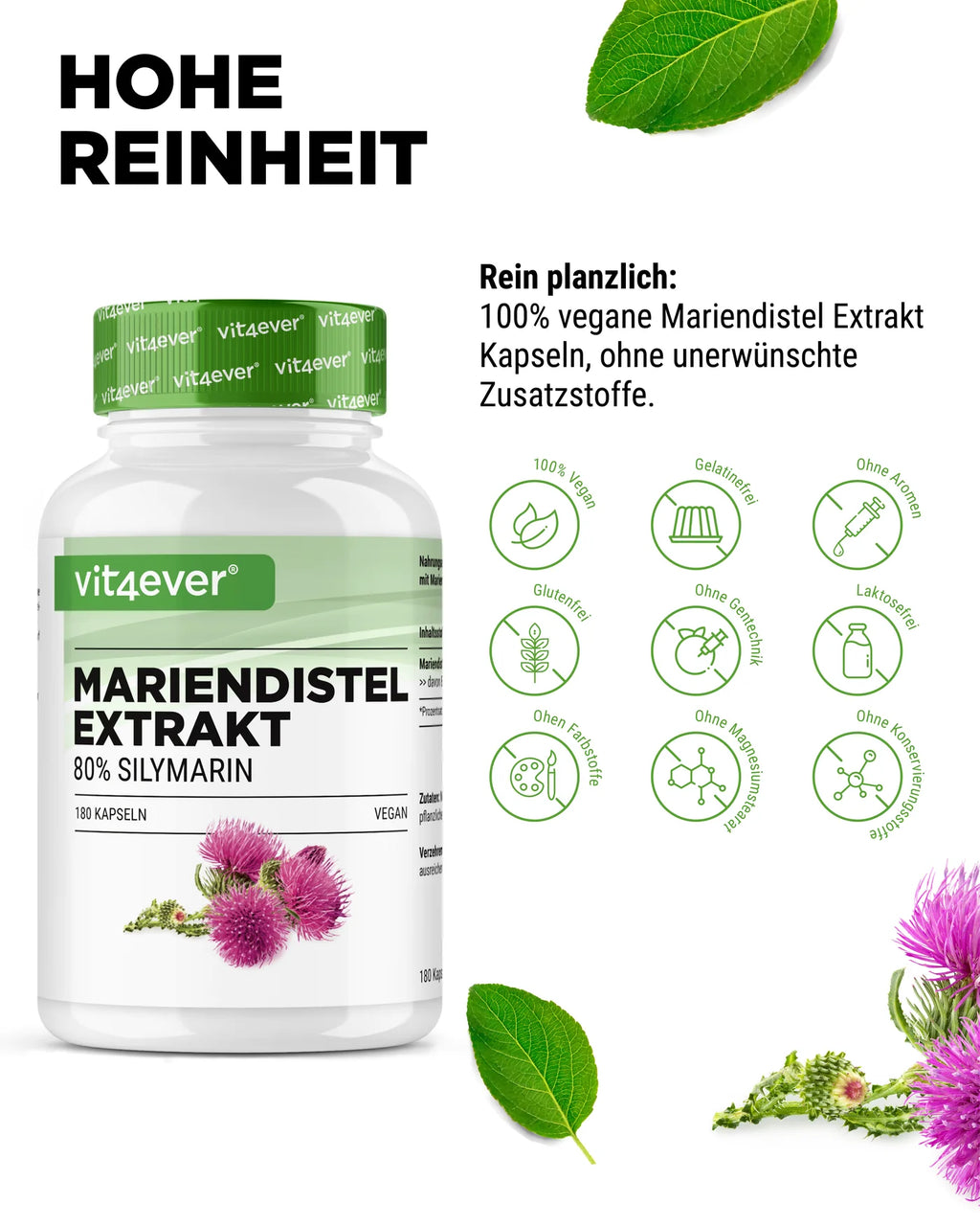 Mariendistel Extrakt 500mg