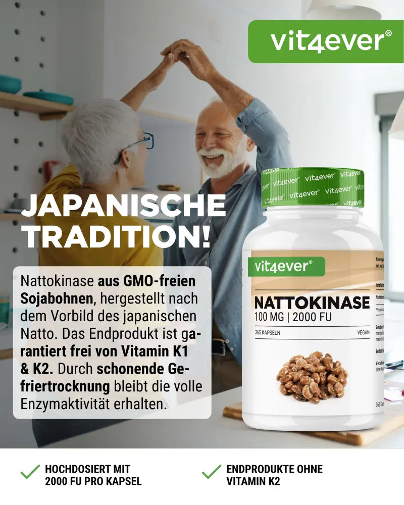 Nattokinase  365 Kapseln