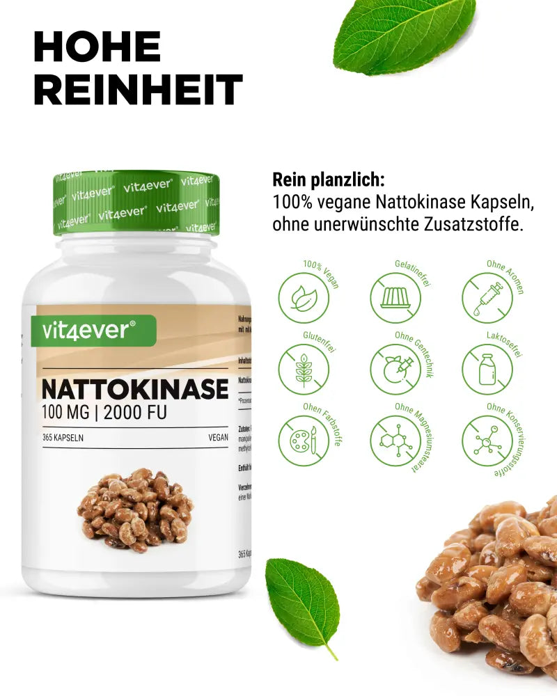Nattokinase  365 Kapseln
