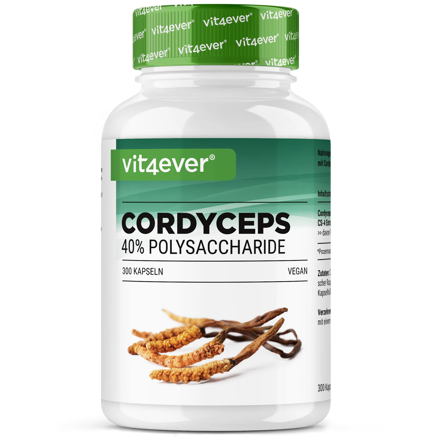 Cordyceps - CS-4 Extrakt 300 Kapseln