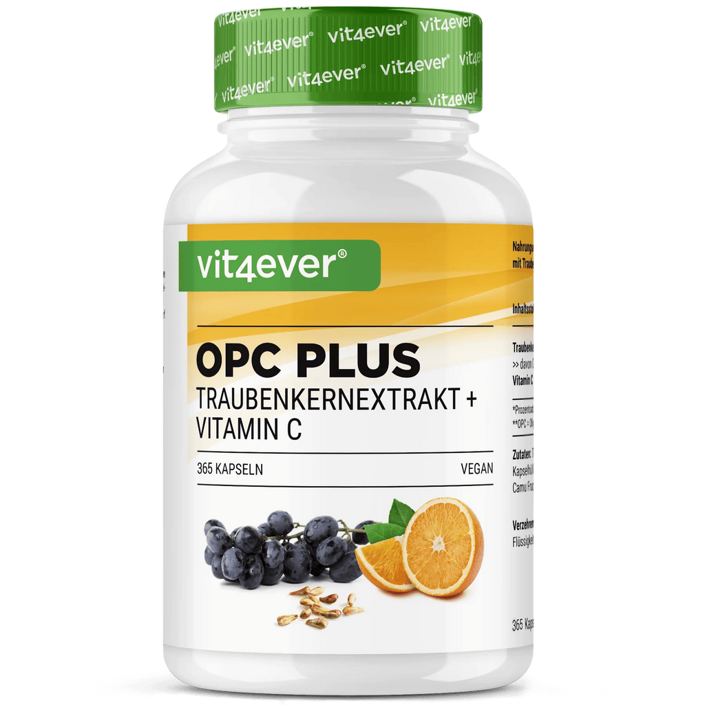 OPC mit Vitamin C 365 Kapseln