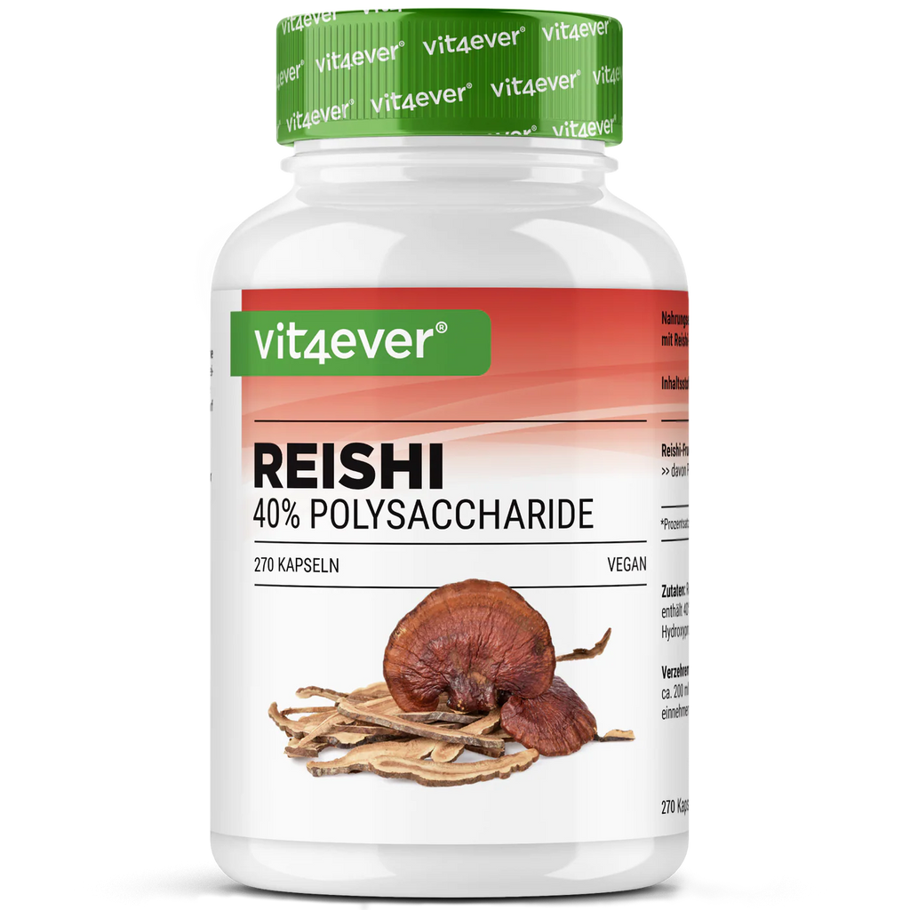 Reishi Intenso Pilz - 650 mg Extrakt 270 Kapseln