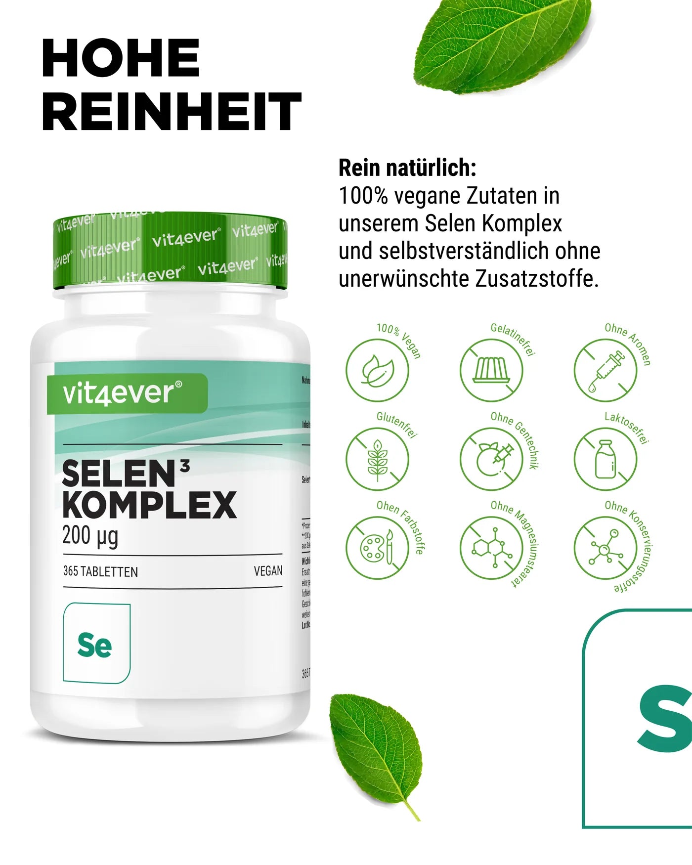 Selen 3-fach Komplex 365 Tabletten