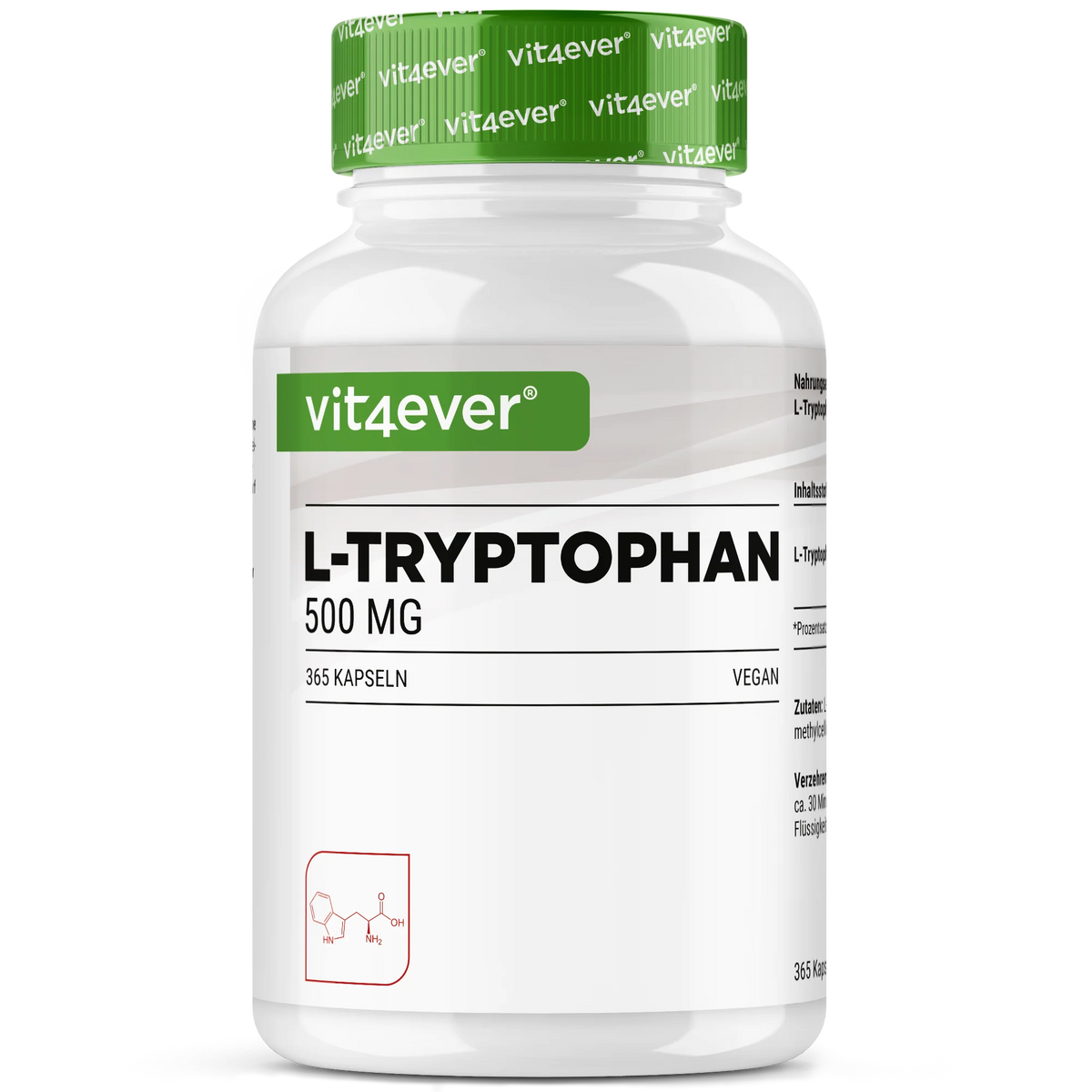 L-Tryptophan  500 mg 365 Kapseln