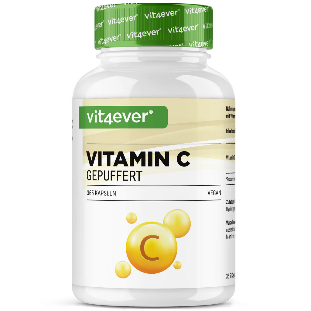 Vitamin C - Calciumascorbat 365 Kapseln