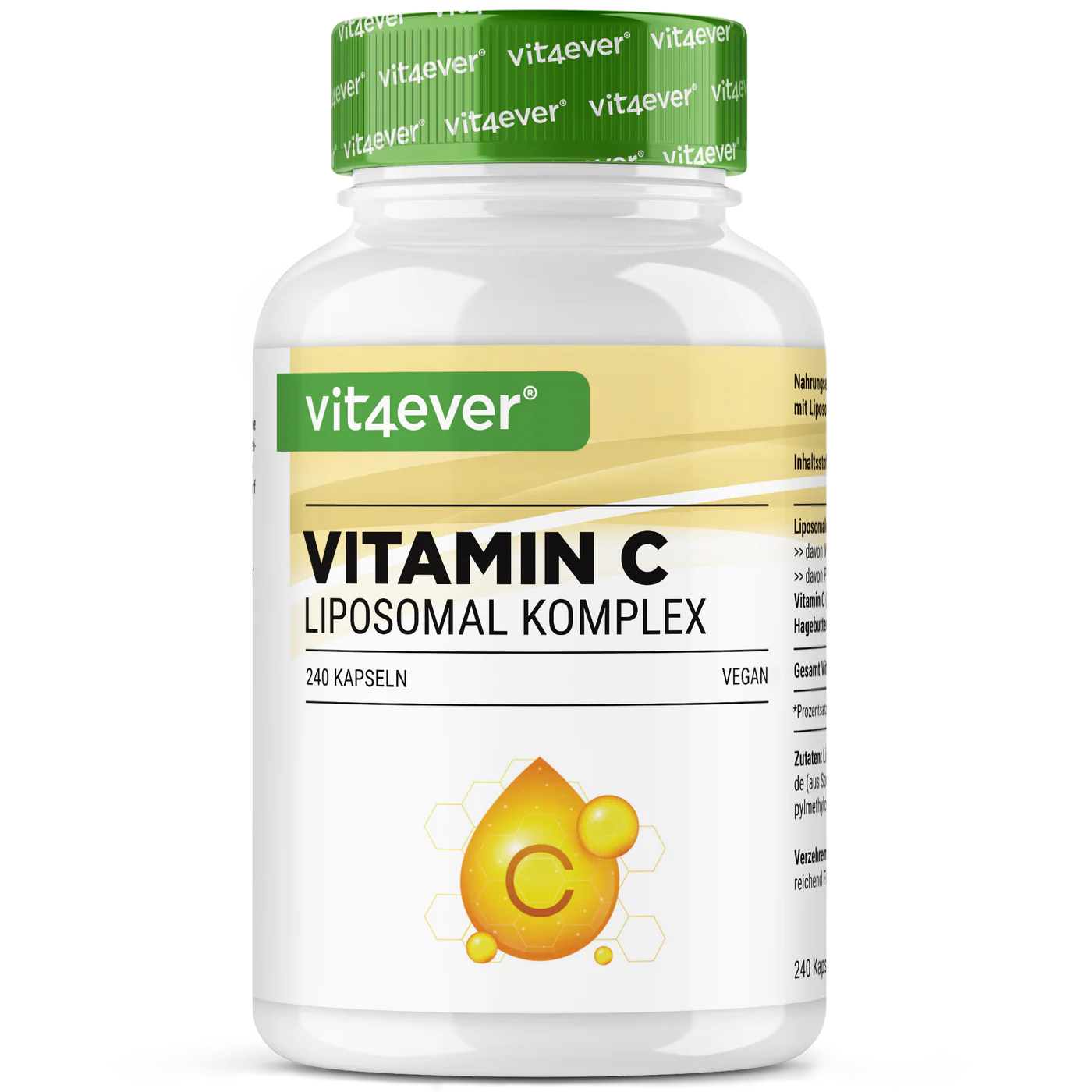 Liposomales Vitamin C 240 Kapseln