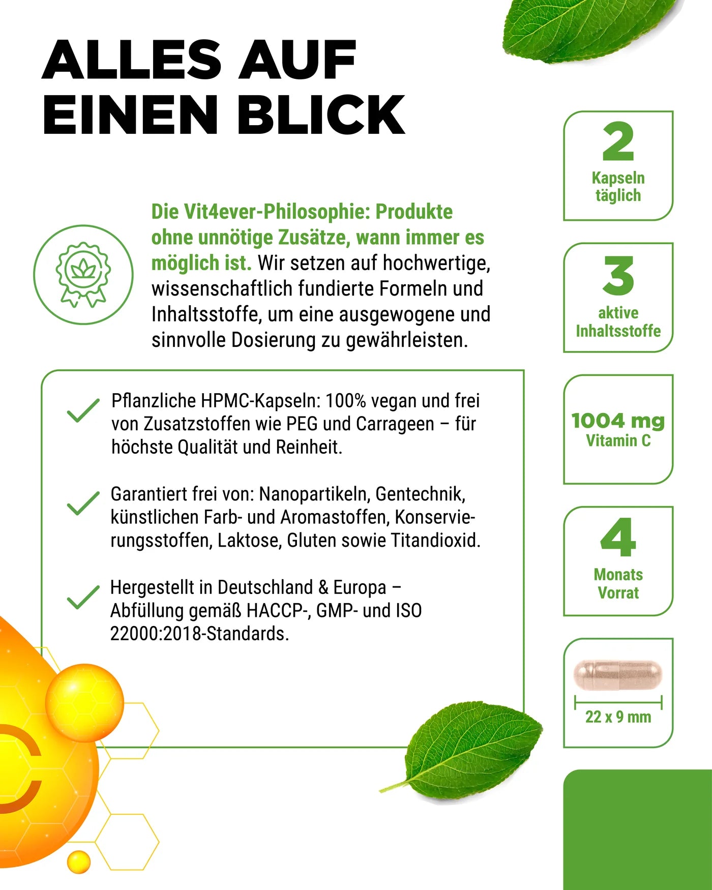Liposomales Vitamin C 240 Kapseln